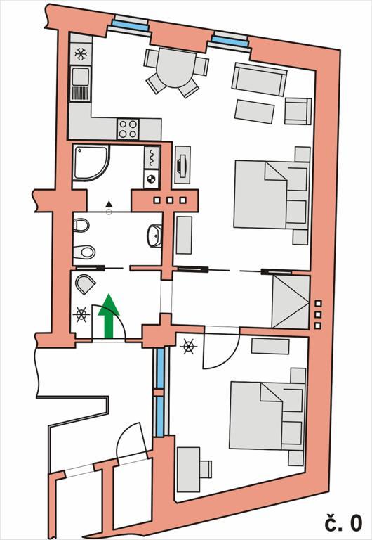 Apartment No 0A Anenska 13 - Stare Mesto 布拉格 外观 照片